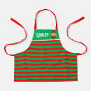Search for red stripe aprons Striped