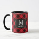Search for plaid flannel mugs Red buffalo plaid
