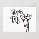 Search for tall postcards Giraffe