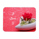 Search for rose heart magnets Red