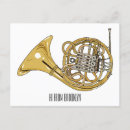 Search for french horn player postcards Instrument