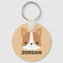 Search for cute corgi key rings Cartoon