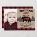 Search for lumberjack birthday invitations Plaid