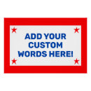 Search for welcome home signs posters Red white and blue