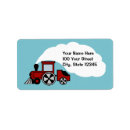 Search for railroad return address labels Engine