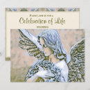 Search for angels in invitations In loving memory