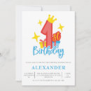 Search for little prince 1st birthday invitations Crown