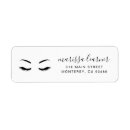 Search for eyelash labels Minimalist