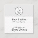 Search for homemade gift tags Black and white