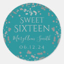 Search for silver foil stickers Teal