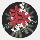 Search for poinsetta stickers Red