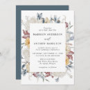 Search for dusty blue and mauve wedding invitations Elegant