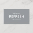 Search for painted text business cards Modern