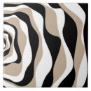 Search for black and white striped tiles Modern