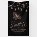 Search for sweet 16 birthday banners Typography