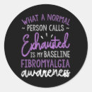 Search for fibromyalgia ribbon stickers Fight