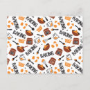 Search for cute pattern postcards Pastry chef