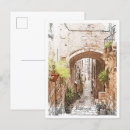 Search for landscape postcards Illustration