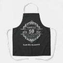 Search for funny 50th birthday aprons Typography