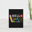 Search for first grade cards Kindergarten