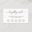 Search for hair stylist loyalty cards Minimalist