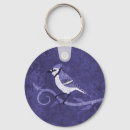 Search for blue jay round key rings Animals