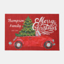Search for red truck doormats Farmhouse