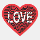 Search for black and white stripe heart shaped stickers Stripes