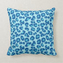 Search for blue leopard print cushions Spots