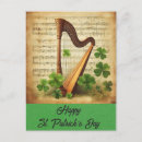 Search for irish music postcards Shamrock