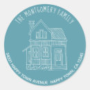 Search for classic design return address labels Minimalist