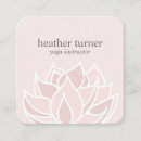 Search for lotus business cards Healing arts