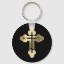 Search for vintage religion key rings Cross