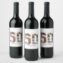 Search for fiftieth anniversary labels Black and white