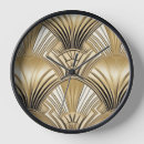 Search for art deco black gold clocks Abstract