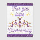 Search for cheerleader thank you cards Girl