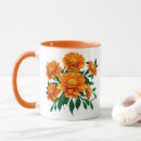Search for orange marigold mugs Marigolds