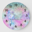 Search for white glitter clocks Pink