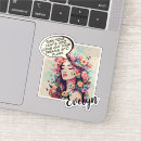 Search for antique portrait stickers For her