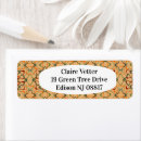 Search for kaleidoscope return address labels Green