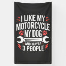 Search for motorcycle posters banners Dog