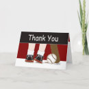 Search for baseball coach thank you cards Red