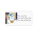 Search for birdcage return address labels Blue