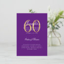 Search for sixty and fabulous invitations Gold