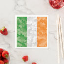 Search for irish shamrock napkins Flag of ireland