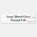 Search for eternal life bumper stickers Bible