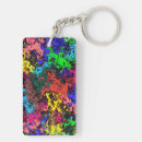 Search for abstract designs rectangular key rings Black