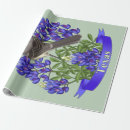 Search for texas bluebonnets wrapping paper Lupine
