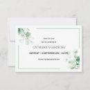 Search for nature wedding save the dates Green