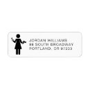 Search for cosmetology return address labels Hairdresser